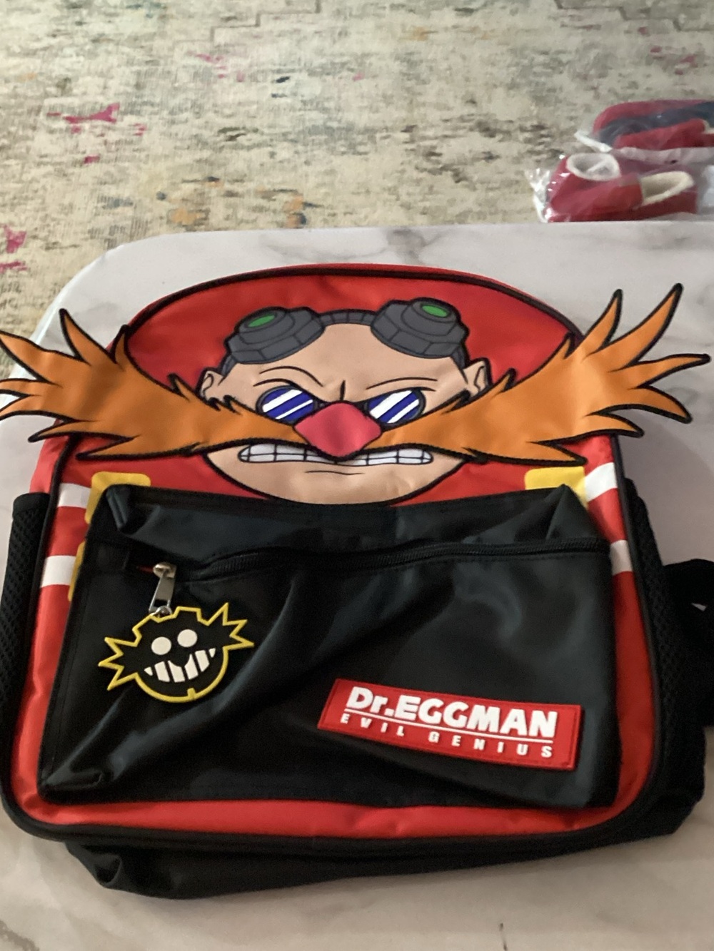 Sega Backpack. Dr. Eggman
